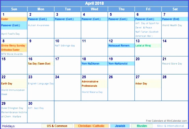 april 2018 calendar with holidays south africa 662454