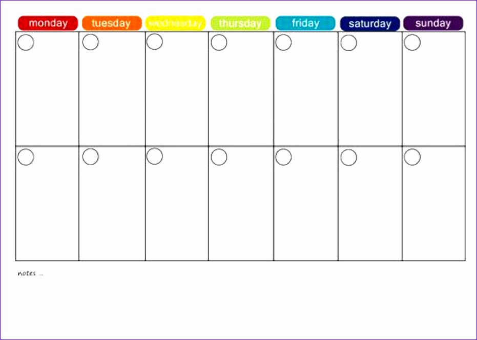 printable two week calendar 931664