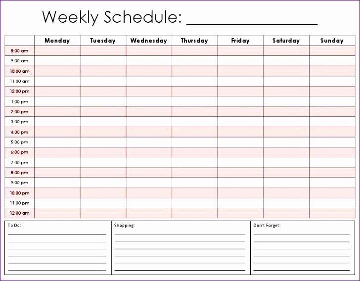 weekly calendar by hour 156