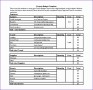 5  Excel Spending Template