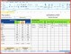 6  Excel Spreadsheet Schedule Template