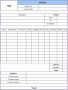 6  Excel Template Invoice
