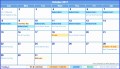 12 Excel Template Weekly Calendar