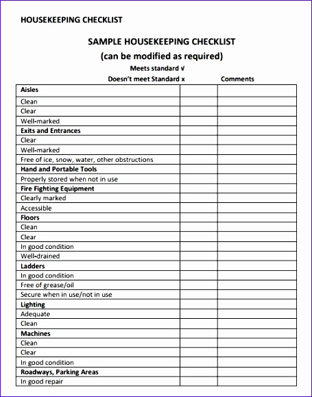 checklist templates 455579