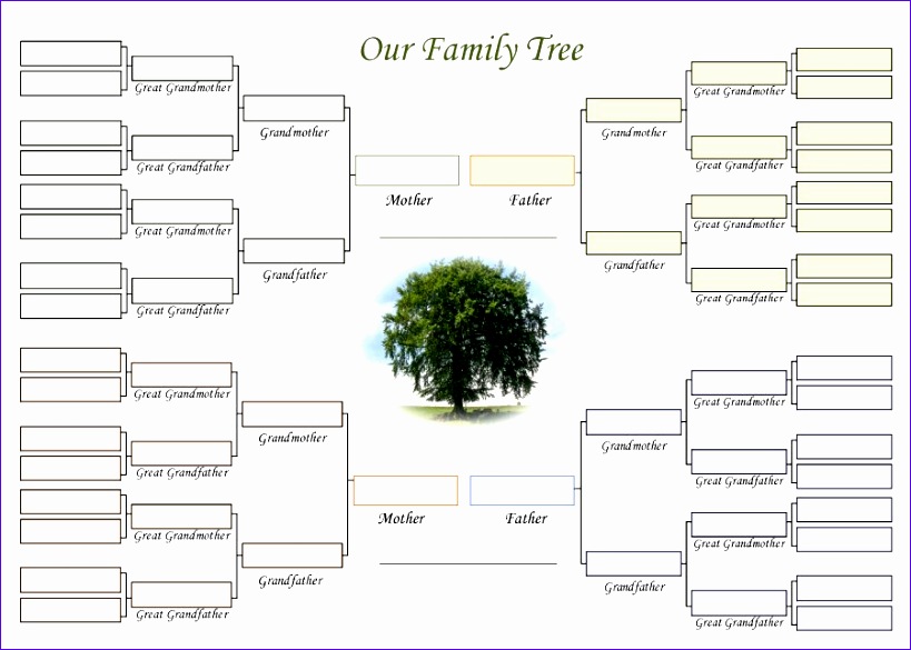 family tree templates 819585
