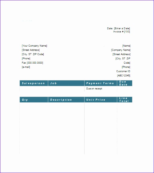 legal invoice 532598