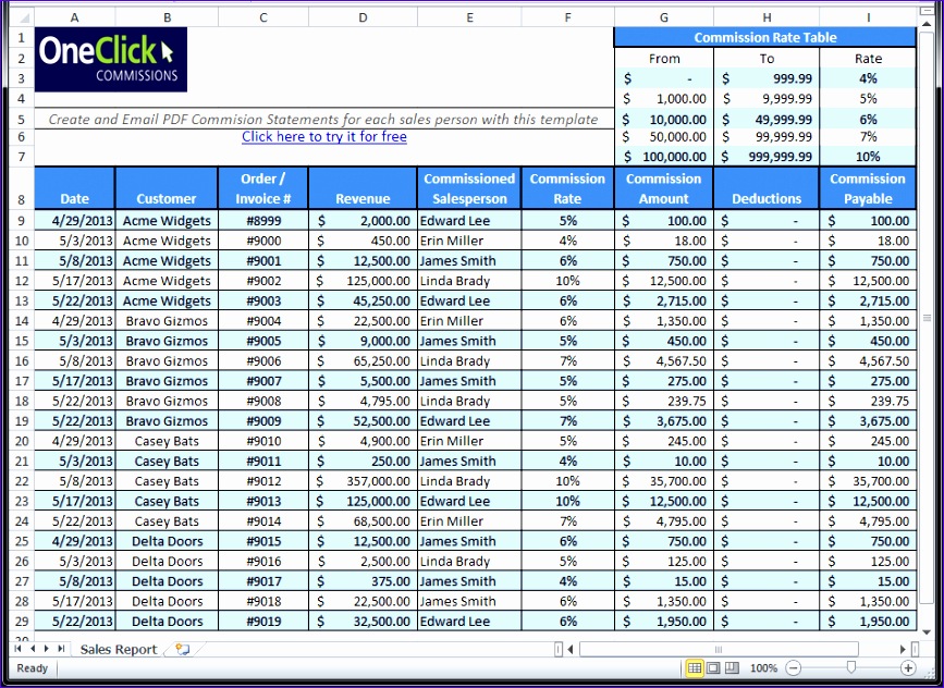 4 excel payroll template 867632