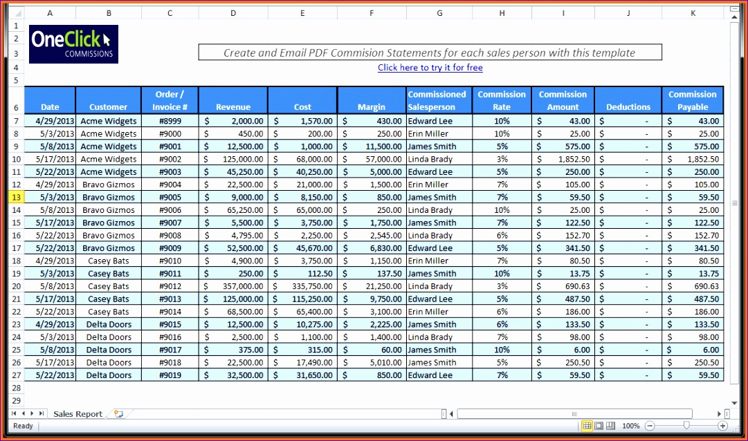 4 free excel spreadsheet templates