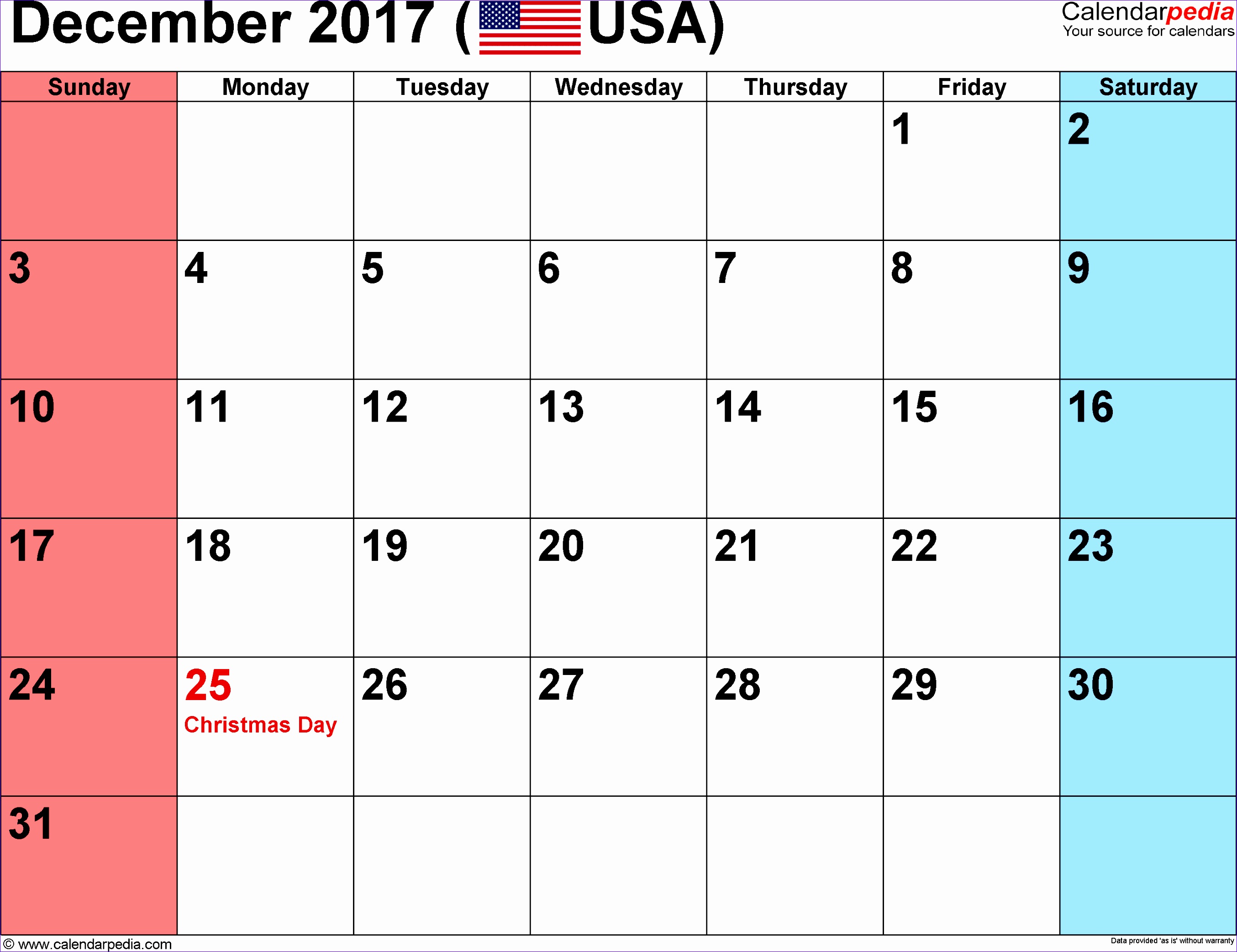 december 2017 calendar excel 2503 27092086