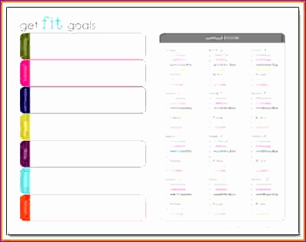 6 workout planner template 444352