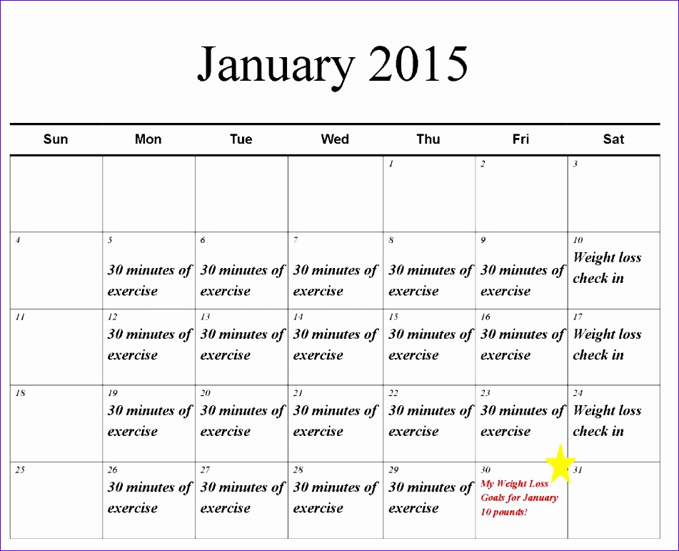 reaching goals in 2015 with customized calendars 951771