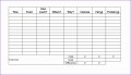 8 Food Diary Template Excel