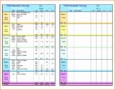 9 Food Journal Excel Template