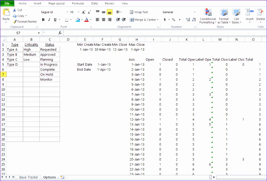 issue tracking template excel microsoft 935633