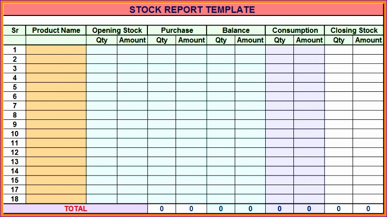 7 daily purchase report format in excel 798449