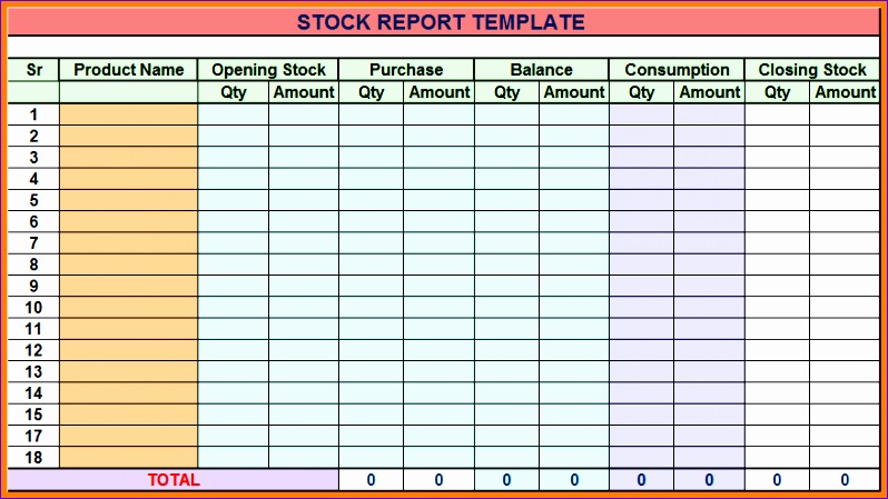 7 daily purchase report format in excel 798449