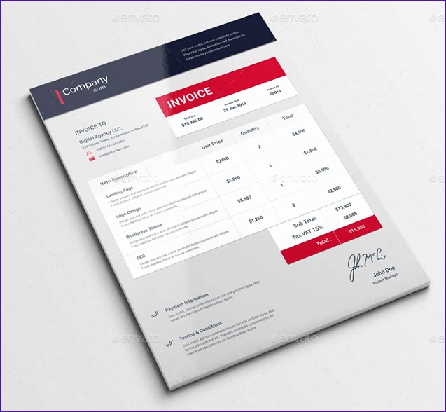 15 Best Invoice Templates to Create Your First Invoice 5n721 best free invoice templates