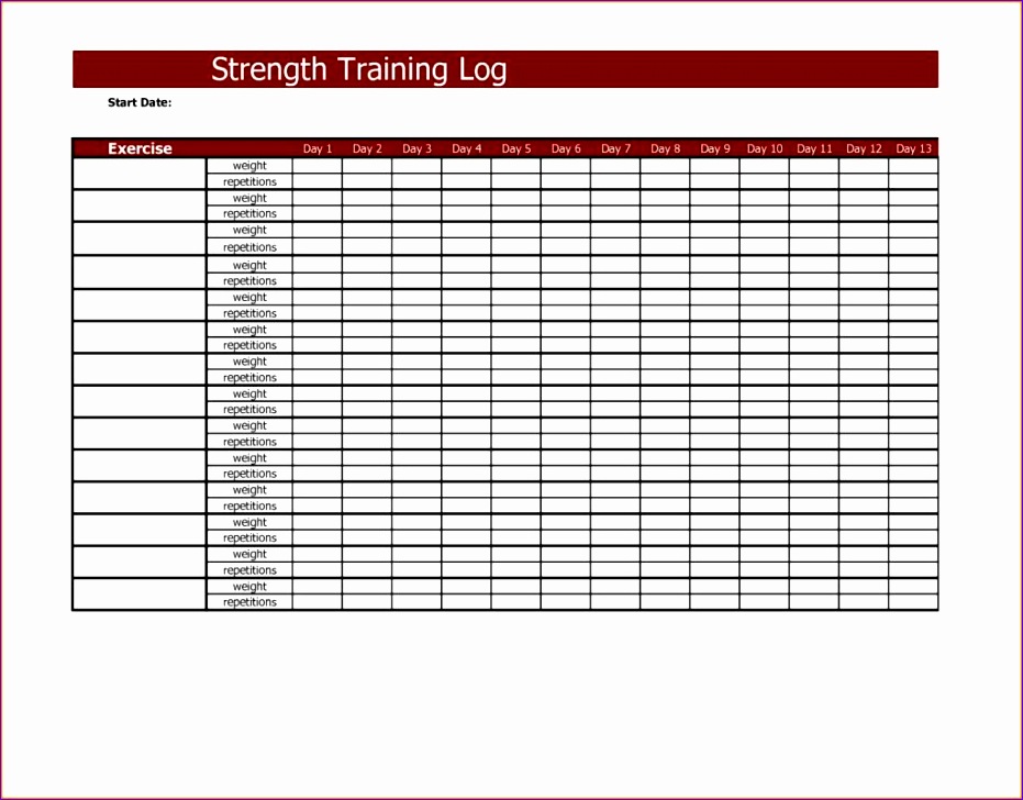 training spreadsheet template 2 931728