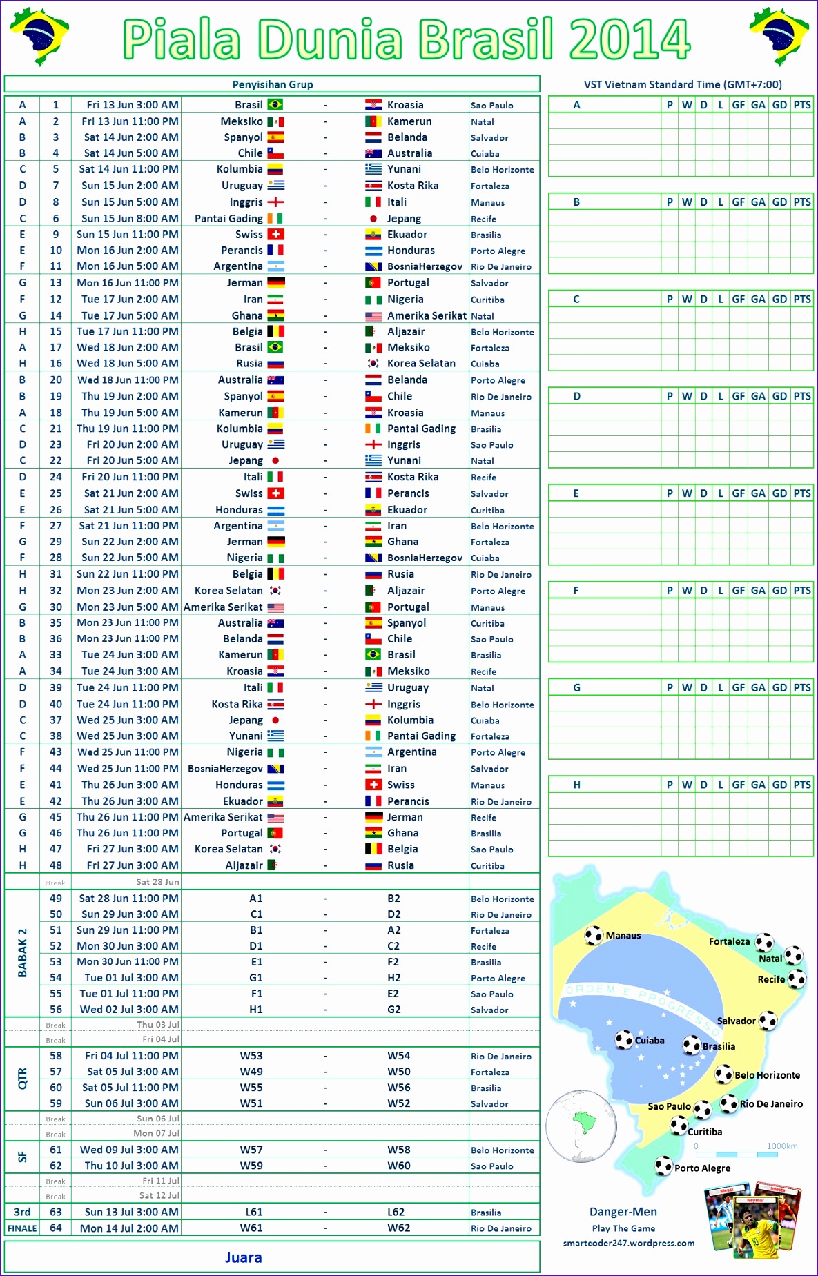 world cup 2014 printable chart 11851849