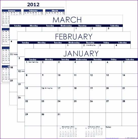 free excel calendar template 156 546552