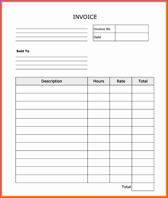 simple receipt template 558659