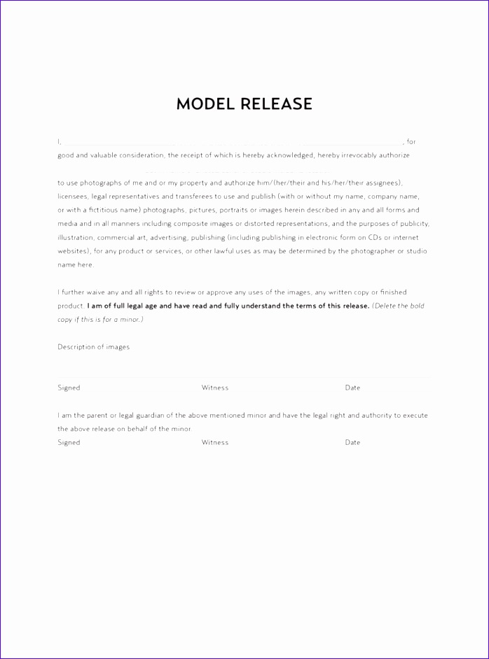 model release form 698942
