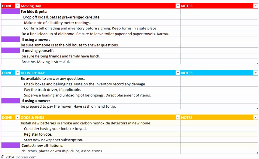 home moving checklist template professional version 852524
