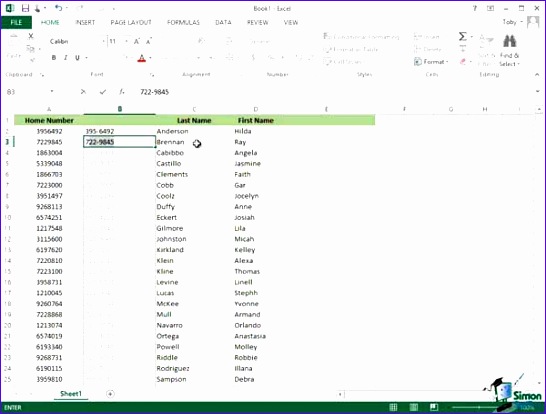how to use flash fill with microsoft excel 2013 546414