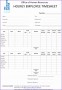 6  Hourly Timesheet Template Excel