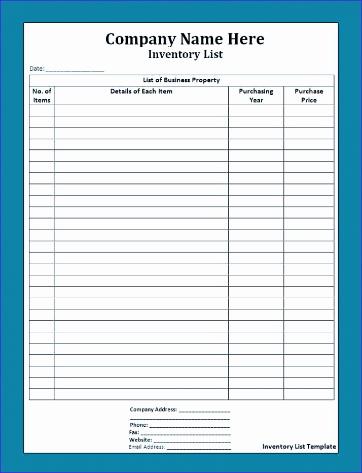 free excel spreadsheet templates inventory 4 714931
