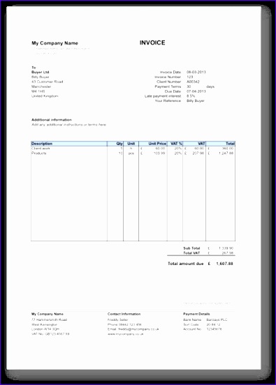 invoice template uk excel 2064 395552