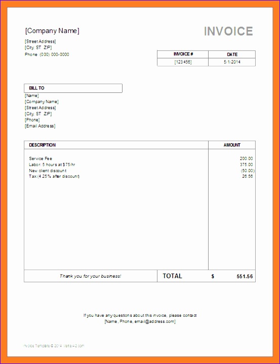 free invoice templates for word excel open office invoiceberry 156 553717