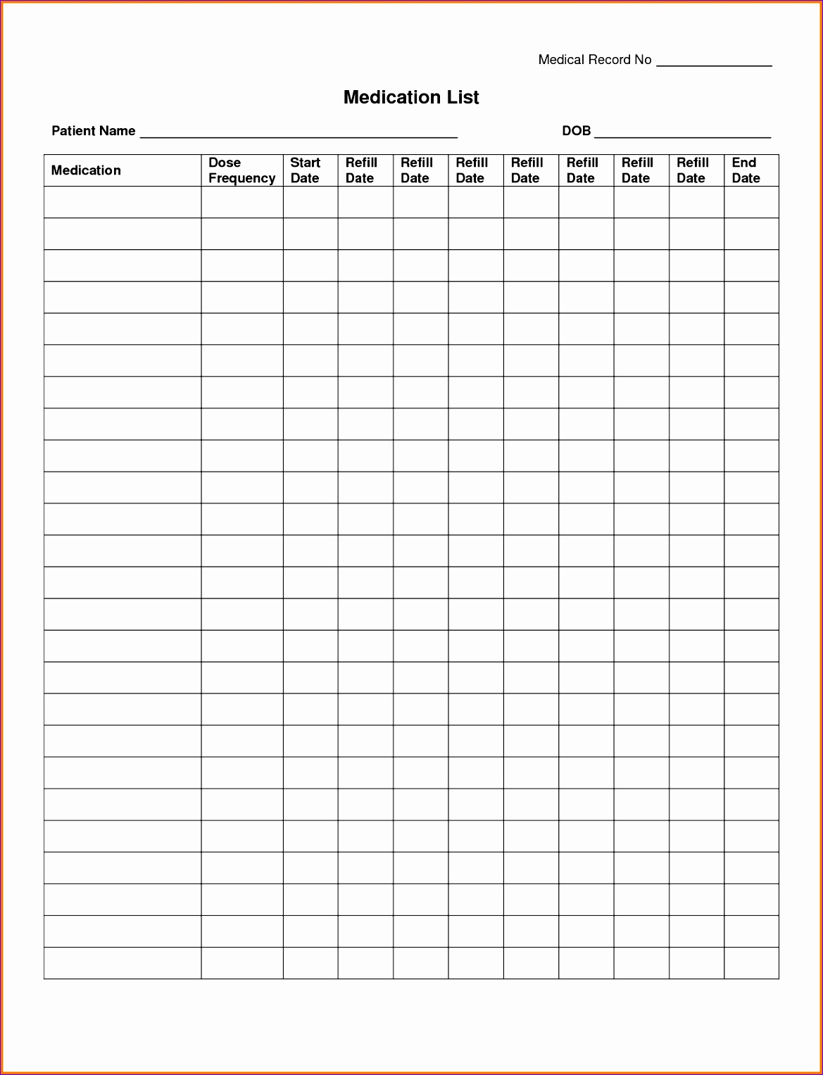 medication list template 11691527