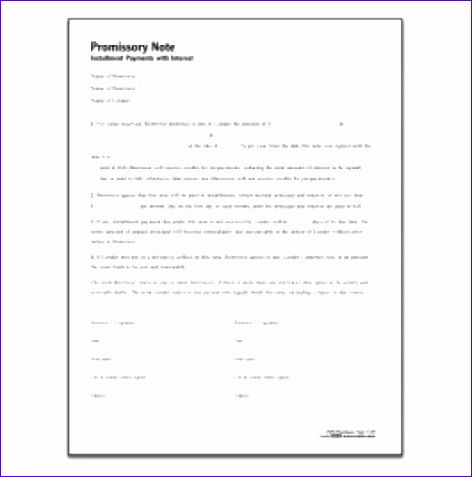 promissory note templates 472477