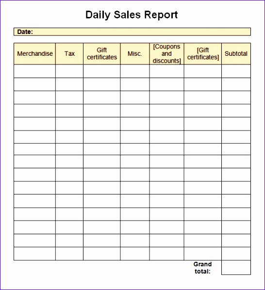 sales report template 546598
