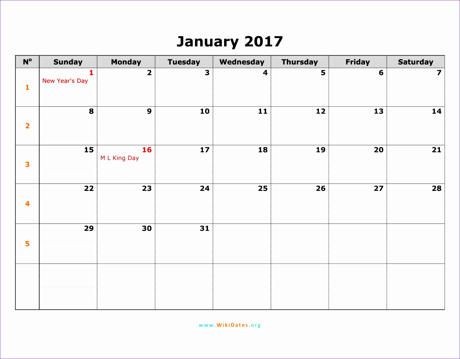 blank monthly calendar 2017 516 17471364