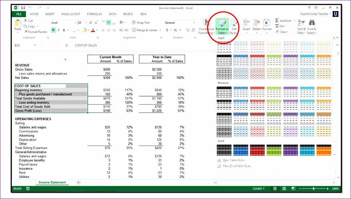 how to format cells in microsoft excel 2013 1164662