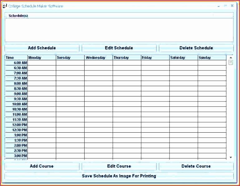 Microsoft Excel Employee Schedule Template Uzgna Awesome 6 Free Online Employee Schedule Maker 846648