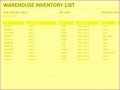 8 Microsoft Excel Inventory Template