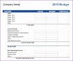 10 Monthly Budget Excel Template
