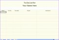 14 Monthly to Do List Excel Template