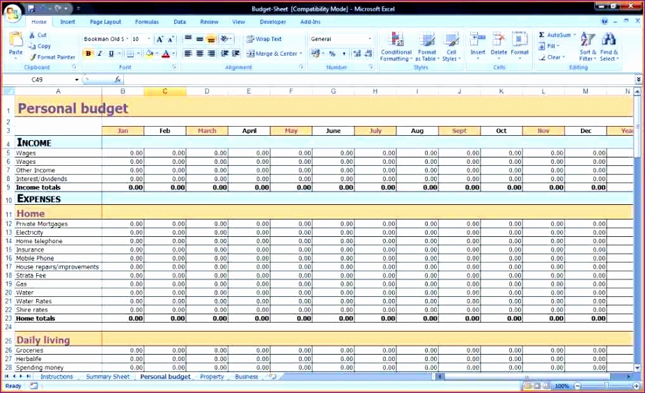 mgmt hoa hoa bud template annual operations calendar cac mgmt bud sheet template central elevan homeowners 926564
