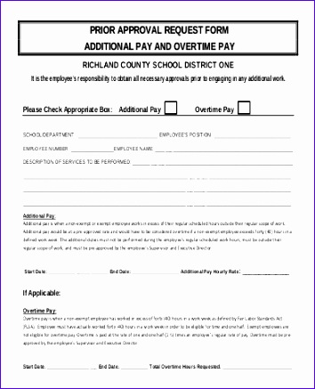 overtime request form 354437