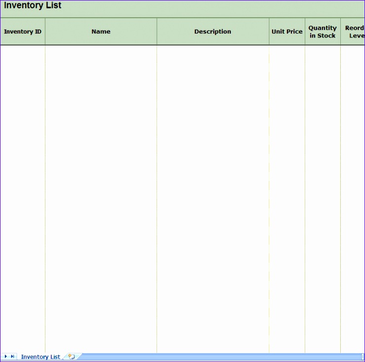 blank spreadsheet templates 739734