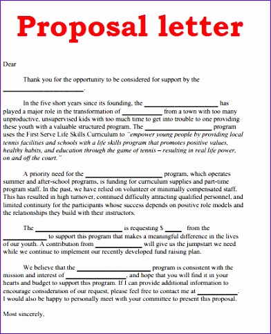 simple free business proposal 392482