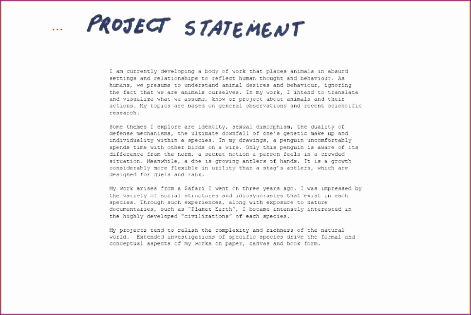 12 project statement 967647