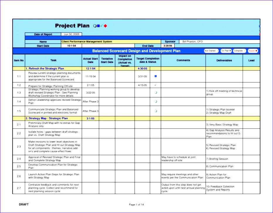 project management plan calendar 931727
