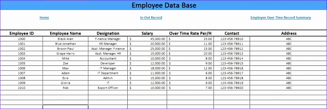 employees timesheet with overtime template excel 1104368