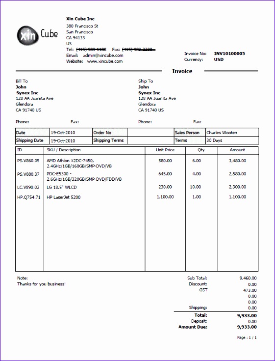 purchase order template 561735