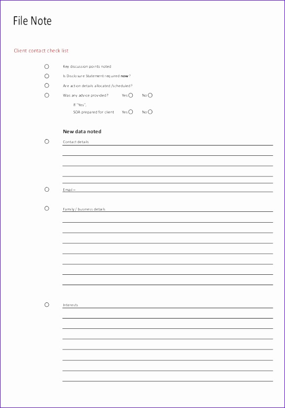 best practice file note 580830